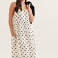 Polka Dot Dress with Pullover
