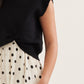 Polka Dot Dress with Pullover