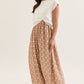 Polka Dot Dress with Pullover