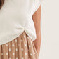 Polka Dot Dress with Pullover