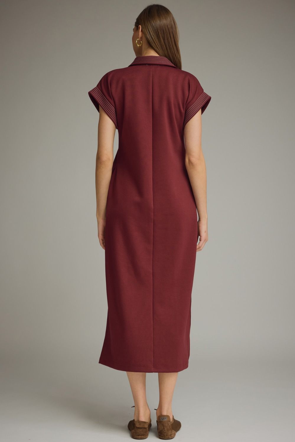 Collared Midi Dress