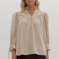 Marly Tie Up Sleeve Top