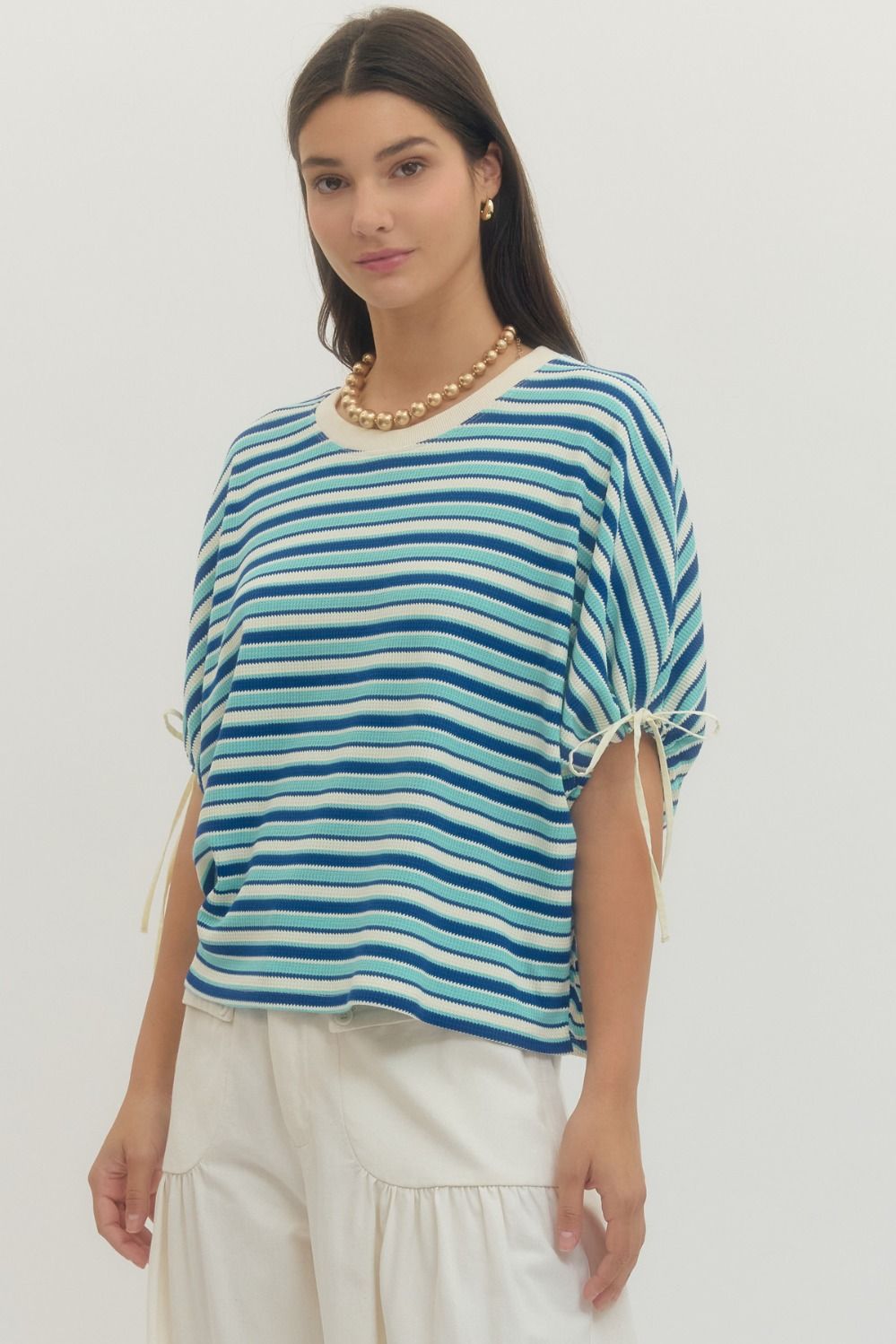 Summer Seas Stripe Top