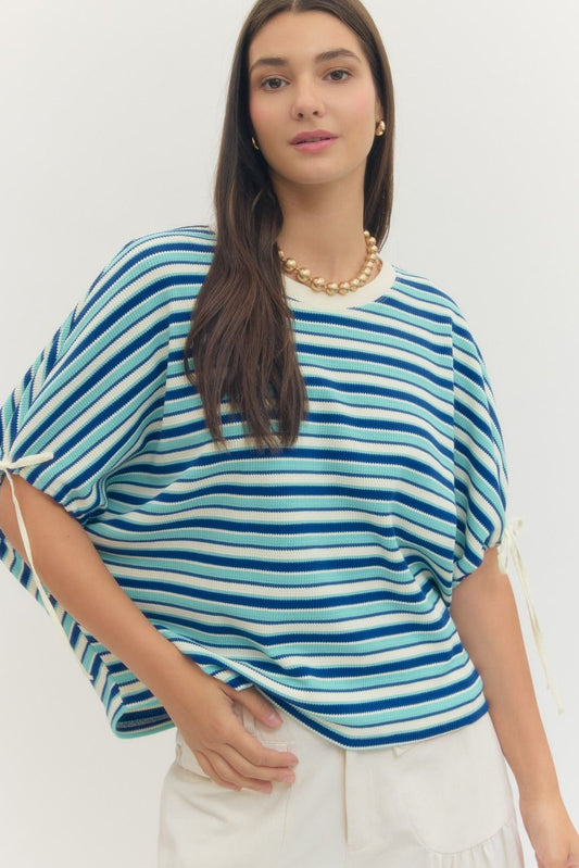 Summer Seas Stripe Top