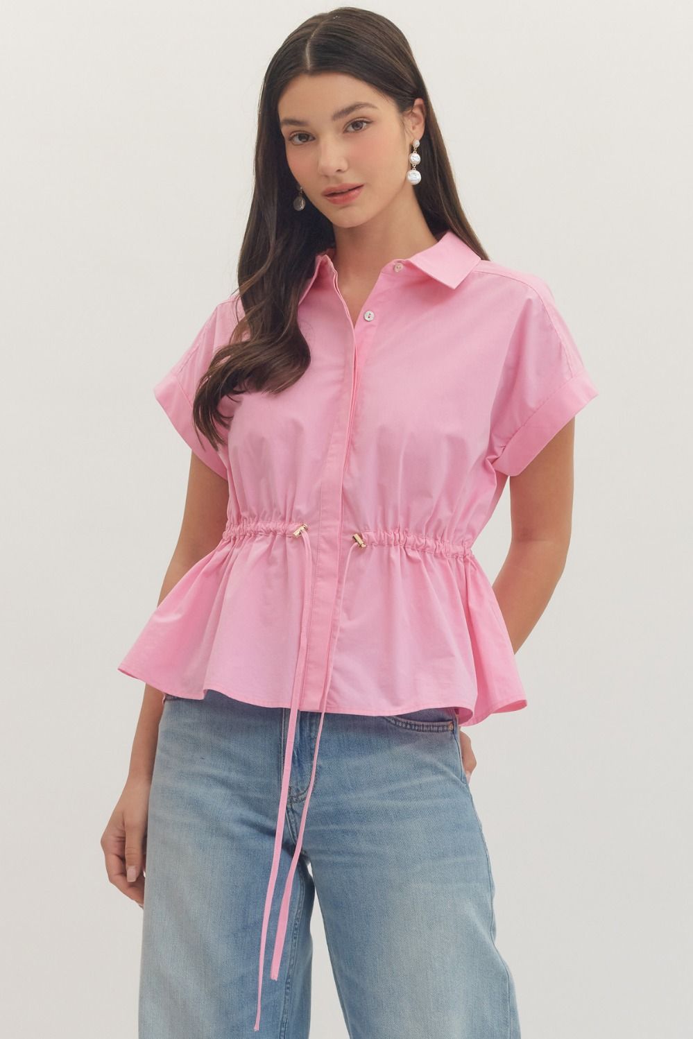 Emmie Pink Top