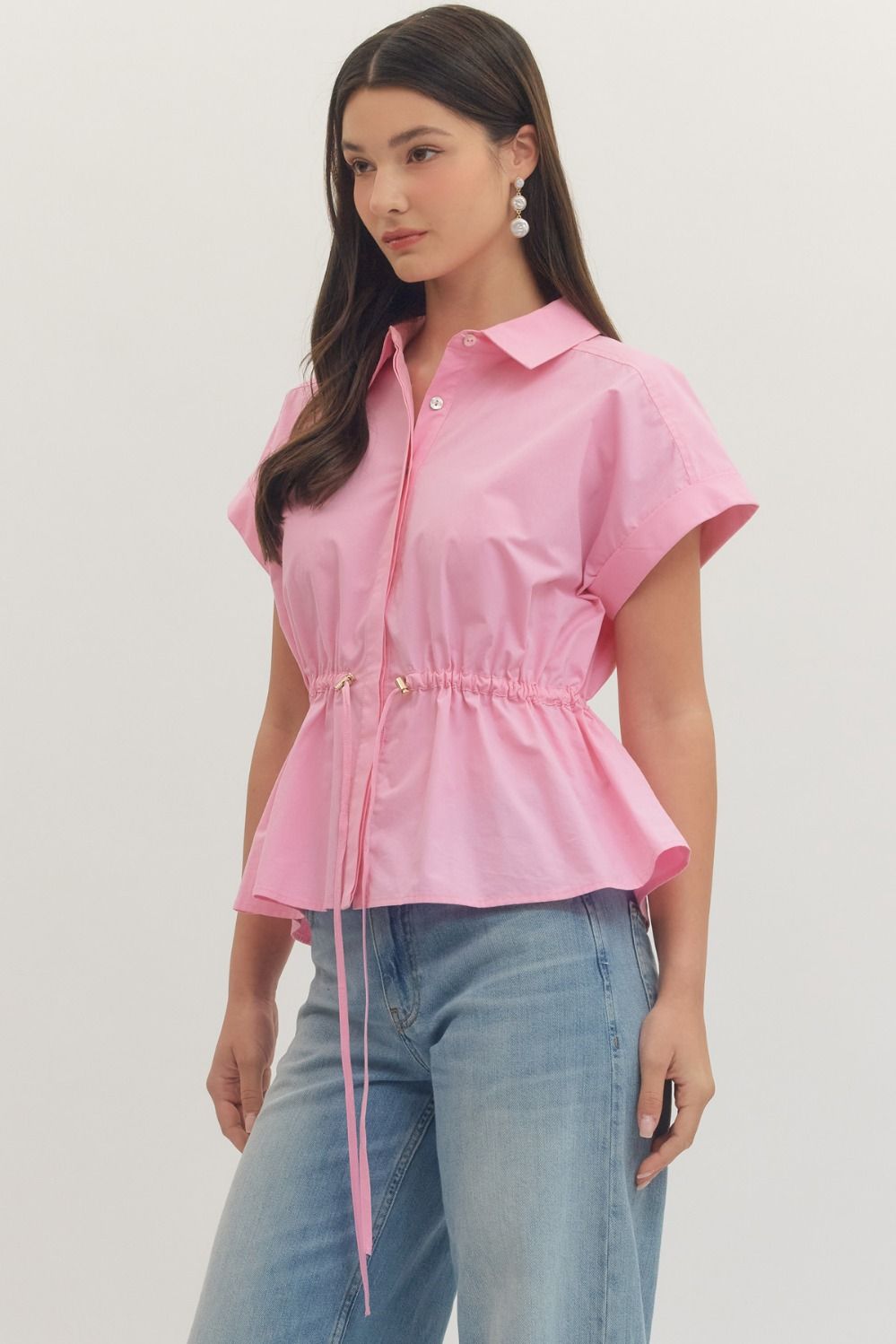 Emmie Pink Top