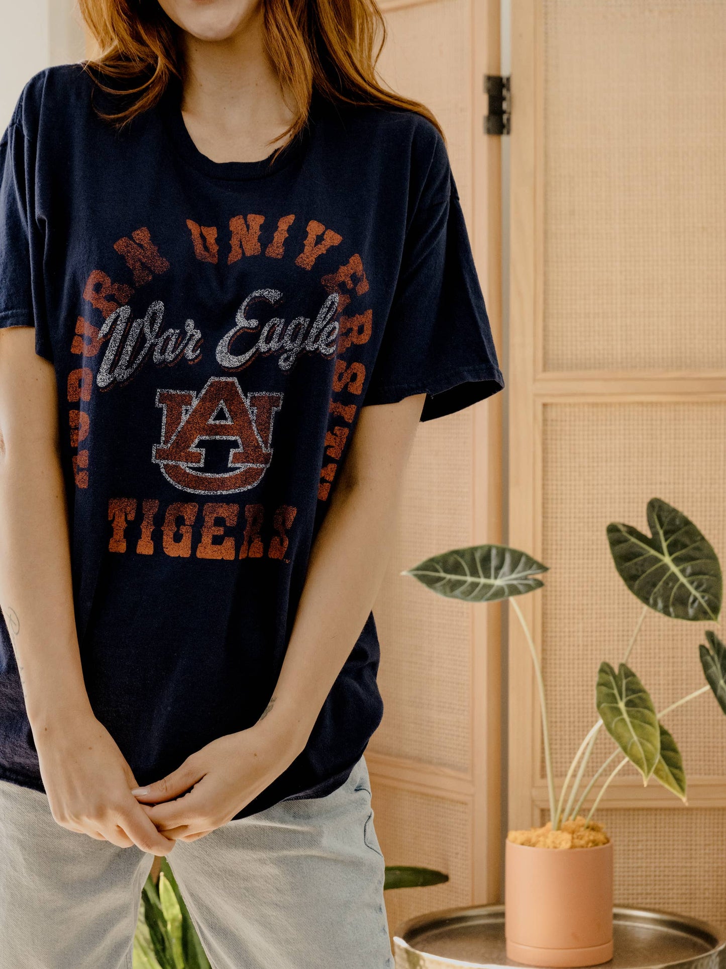 Auburn Uni Thrifted Tee