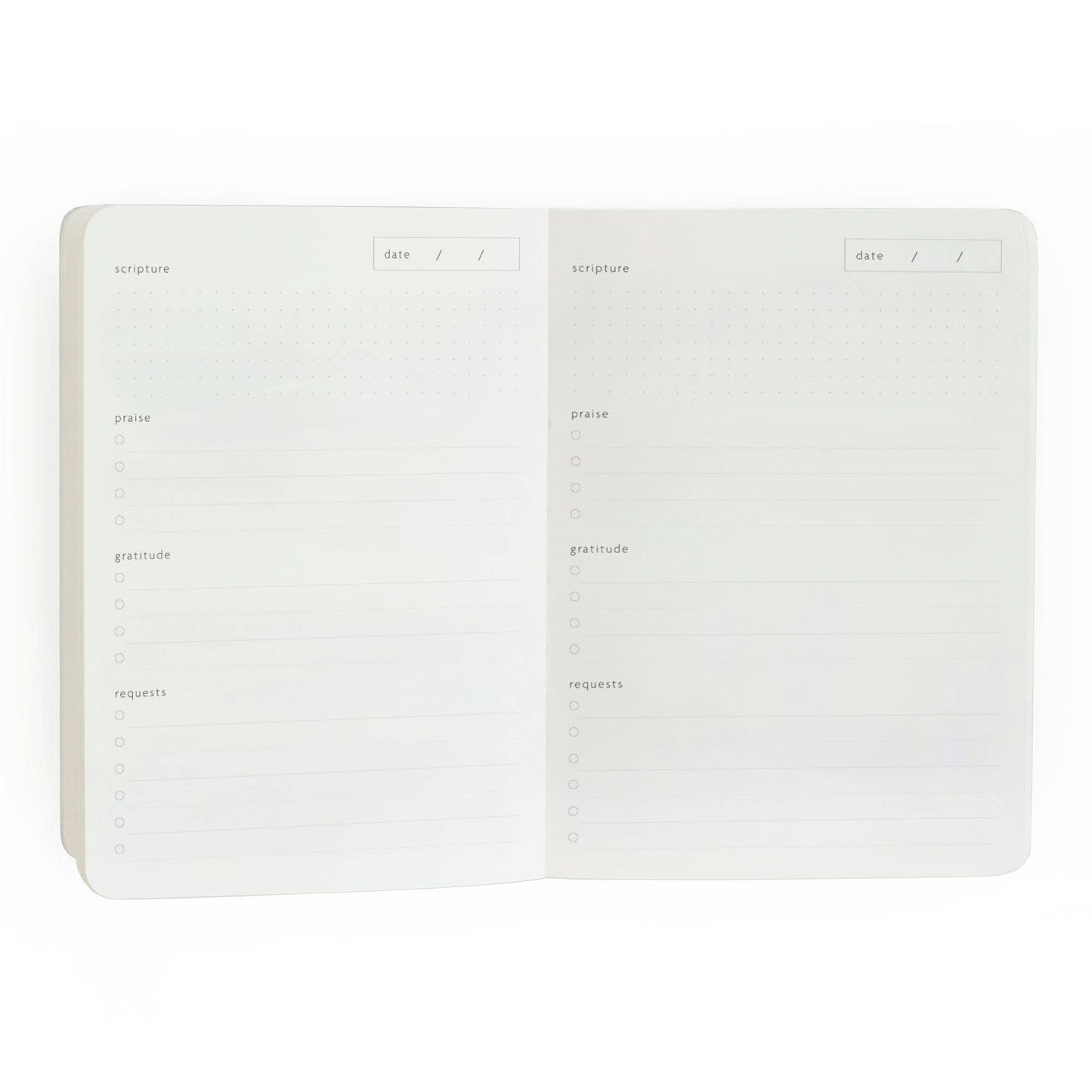 Guided Prayer & Reflection Journal - Blush