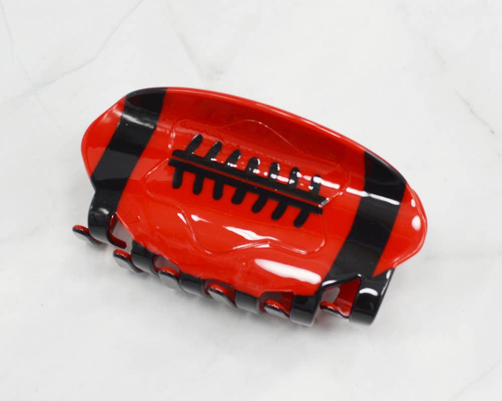 Game Day Football Hair Clips