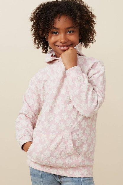 Girls Daisy Hoodie