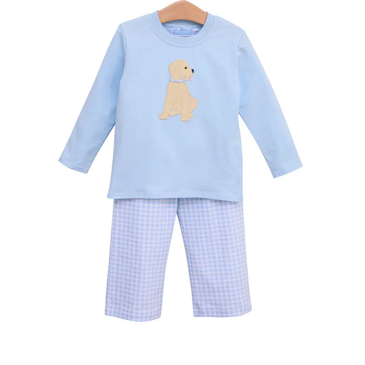 Trotter Street Puppy Pants Set