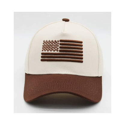 American Flag Trucker Hat