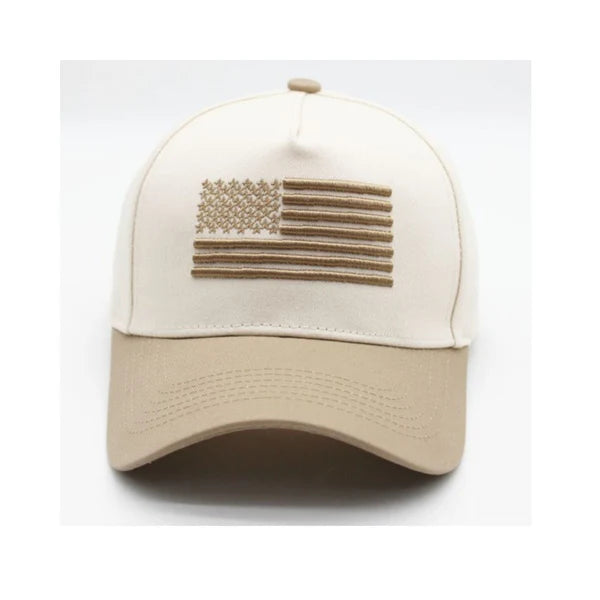 American Flag Trucker Hat