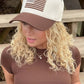 American Flag Trucker Hat
